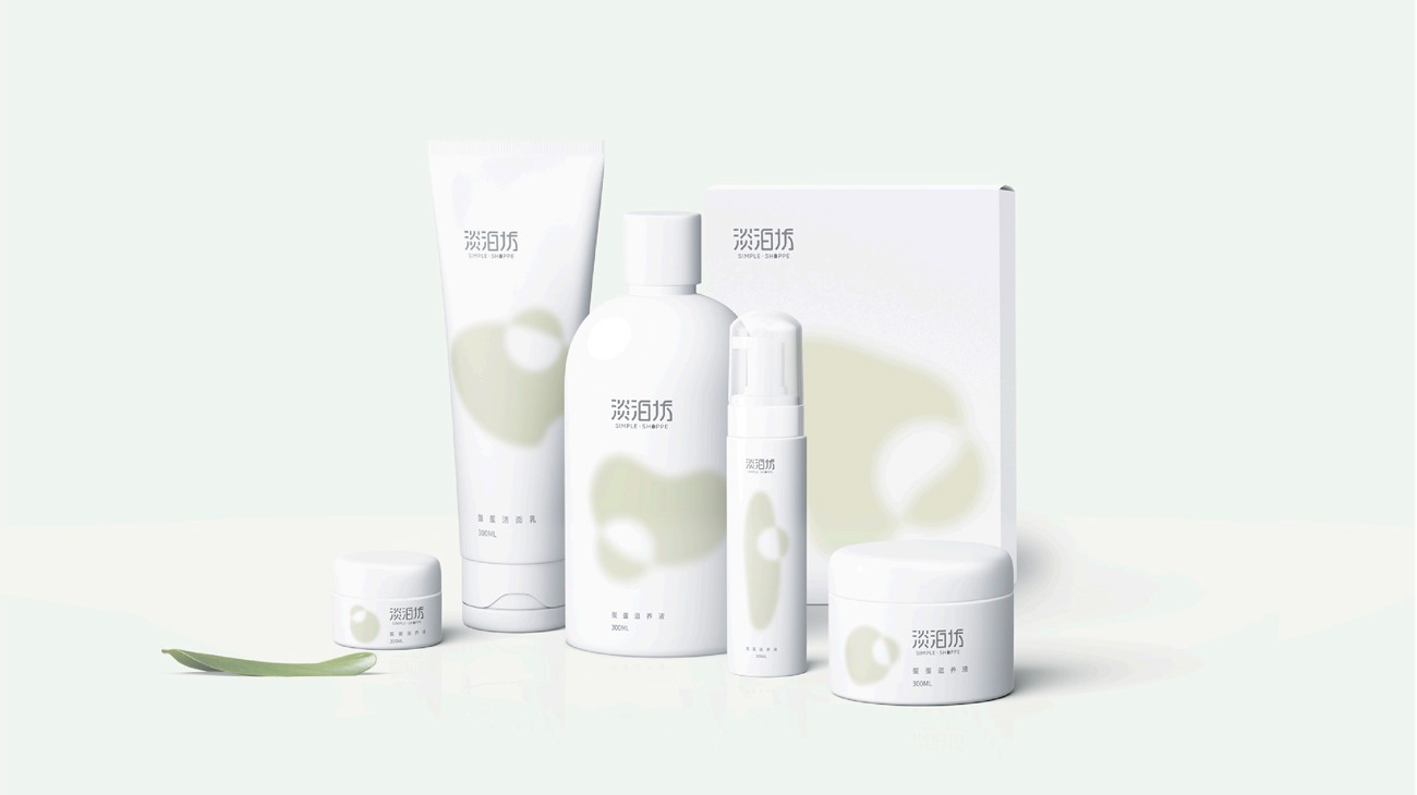 化妆品品牌策划|护肤品包装设计-淡泊坊 化妆品品牌策划|护肤品包装设计-淡泊坊